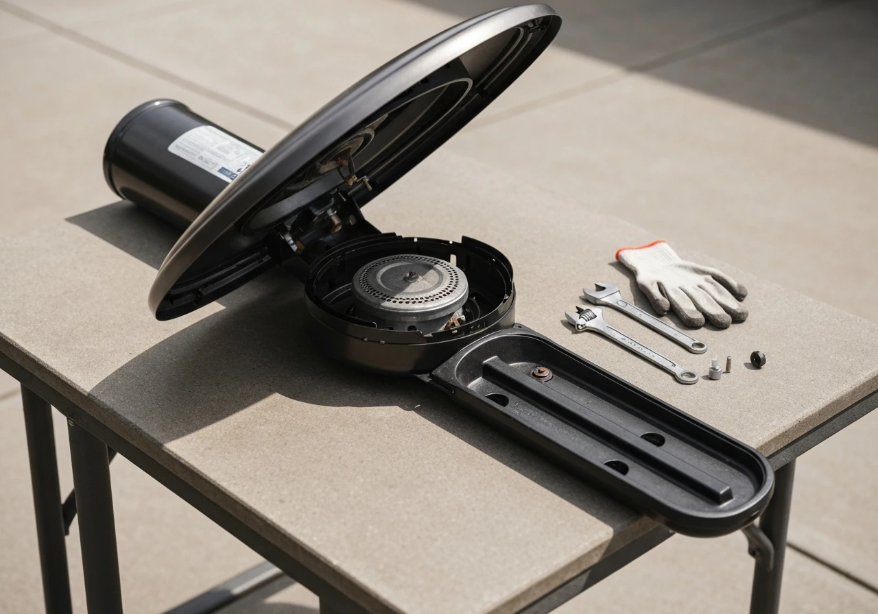 How to Disassemble a Patio Heater Safely Step by Step