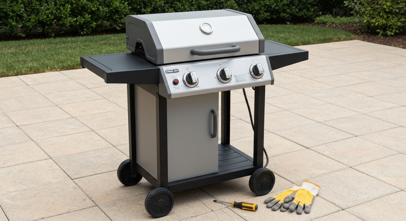 char-broil electric patio bistro 240 assembly instructions