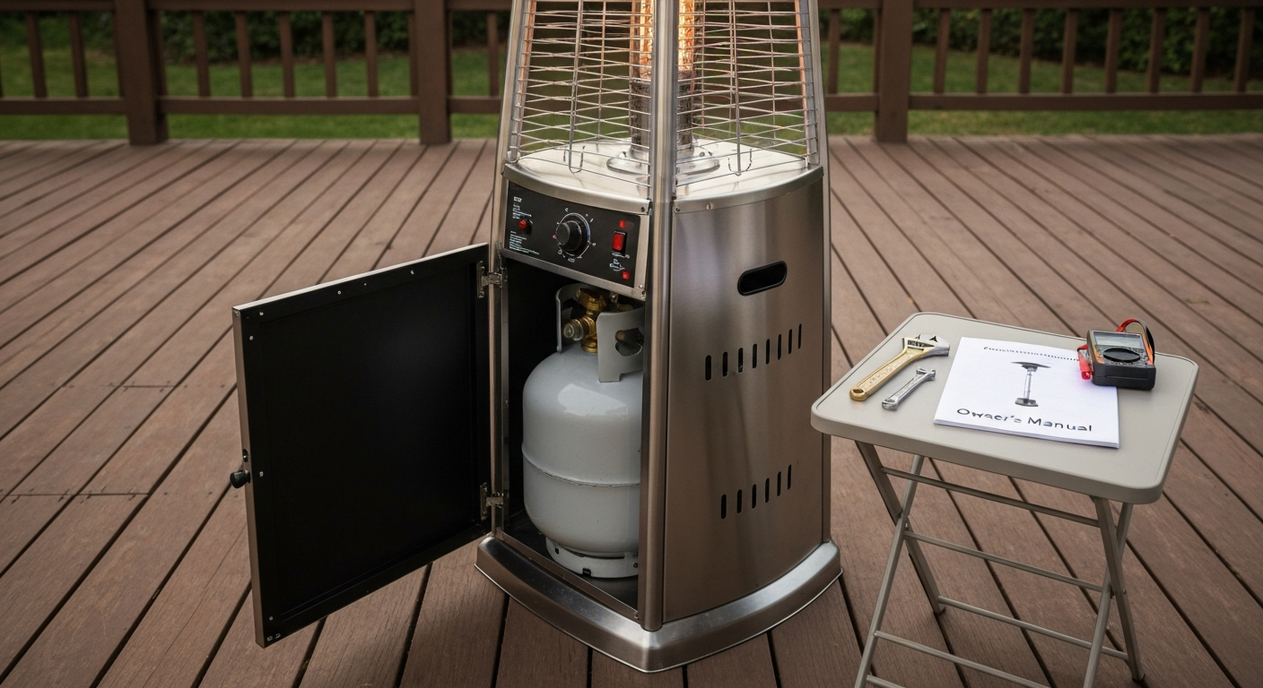 kirkland signature patio heater manual: repair, troubleshooting & tips