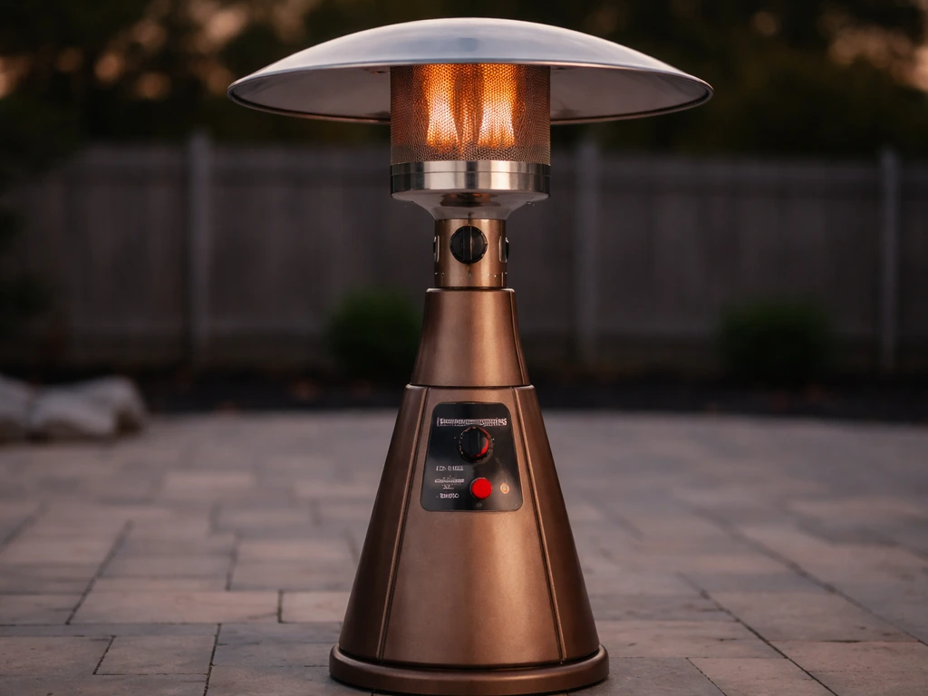 Tall Mocha Mainstays Patio Heater Manual Guide and Troubleshooting