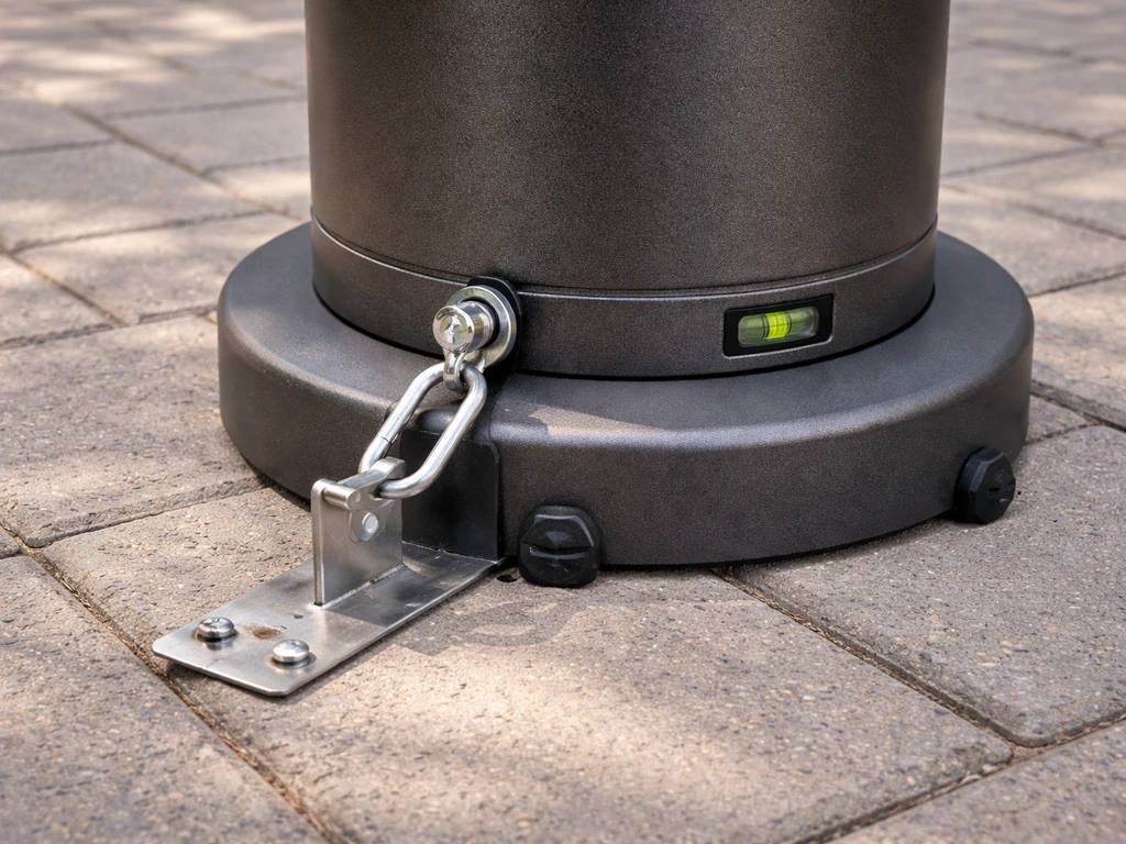 How to Keep a Patio Heater From Tipping Over Safely