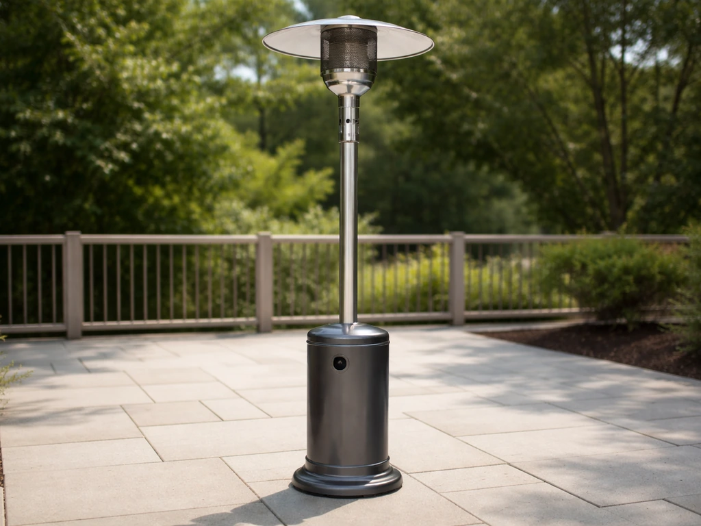 how to secure patio heater