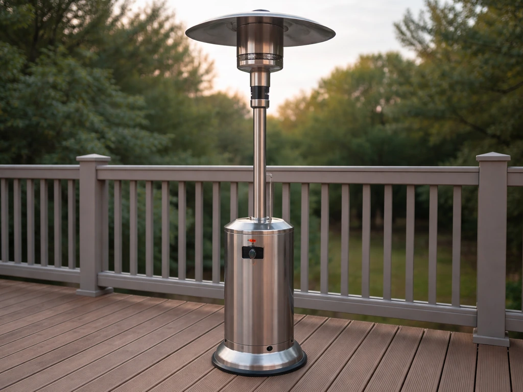 how to set up patio heater